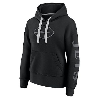 Women's Fanatics Black New York Jets Elements Next Pullover Hoodie