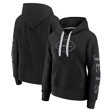 Women's Fanatics Black New York Jets Elements Next Pullover Hoodie