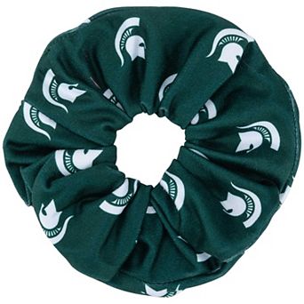 ZooZatz Green Michigan State Spartans Scrunchie