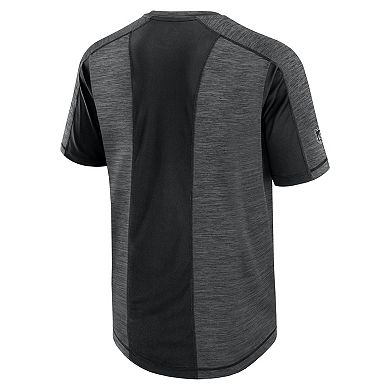 Men's Fanatics Black Detroit Red Wings Authentic Pro Rink Tech T-Shirt