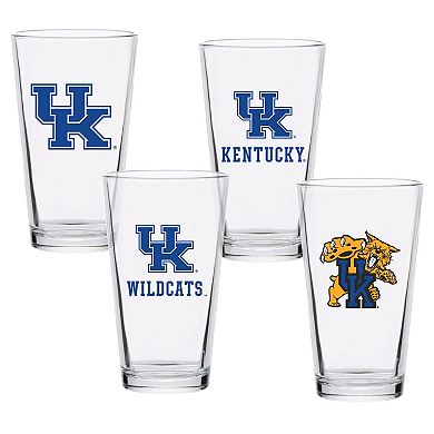 Kentucky Wildcats 16oz. Collector Pint Glass Four-Set