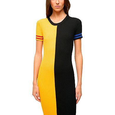 Women's STAUD Gold/Black Pittsburgh Steelers Colleen Dress