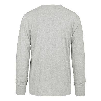 Men's '47 Gray Orlando Magic First Rate Franklin Long Sleeve T-Shirt