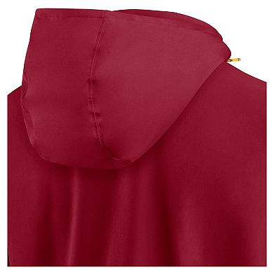 Men's Nike Cardinal USC Trojans Sideline Coaches Quarter-Zip Jacket