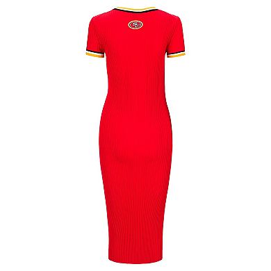 Women's STAUD Scarlet/Gold San Francisco 49ers Colleen Dress