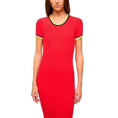 Women's STAUD Scarlet/Gold San Francisco 49ers Colleen Dress