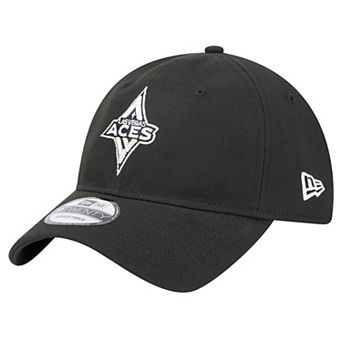 Unisex New Era Black Las Vegas Aces Core Logo 9TWENTY Adjustable Hat