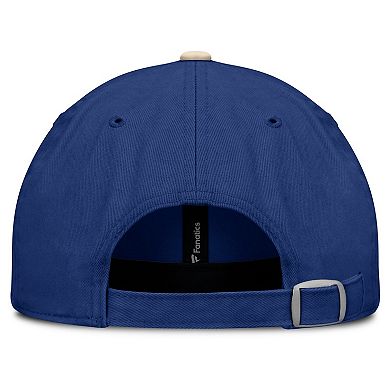Men's Fanatics Blue/Cream Toronto Maple Leafs Heritage Home Ice Two-Tone Adjustable Hat