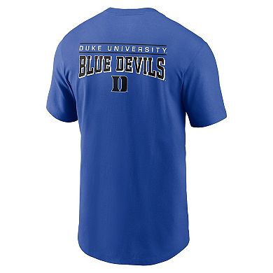 Men's Nike Royal Duke Blue Devils 2-Hit T-Shirt