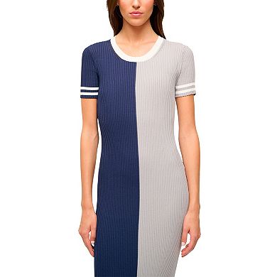 Women's STAUD Navy/Silver Dallas Cowboys Colleen Dress