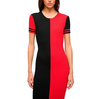 Women's STAUD Black/Red Atlanta Falcons Colleen Dress