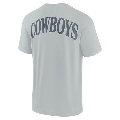 Unisex Fanatics Gray Dallas Cowboys Elements Iconic T-Shirt