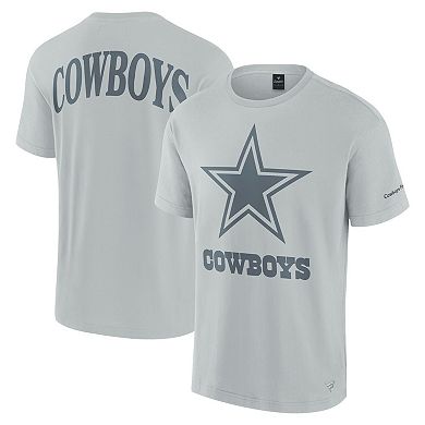 Unisex Fanatics Gray Dallas Cowboys Elements Iconic T-Shirt