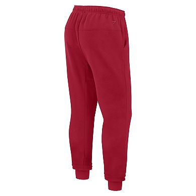 Unisex Fanatics Scarlet San Francisco 49ers Elements Phenom Fleece Jogger Pants