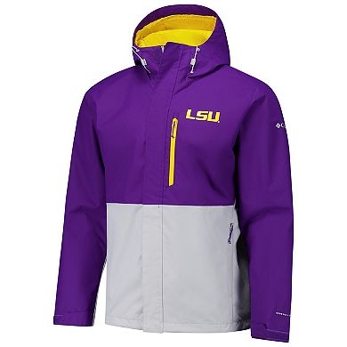 Men's Columbia Purple LSU Tigers Field Bound Omni-Tech�� Full-Zip Jacket