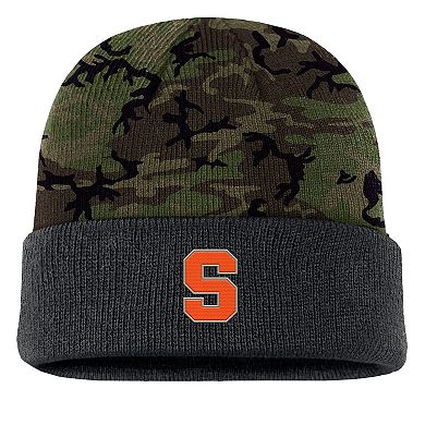Men's Nike Camo Syracuse Orange Military Appreciation Cuffed Knit Hat