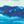 Blue Watercolor Stripe
