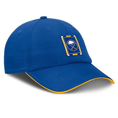 Men's Fanatics Royal/Gold Buffalo Sabres Authentic Pro Ripstop Adjustable Hat