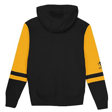 Preschool Black Pittsburgh Penguins Face Off Full-Zip Hoodie