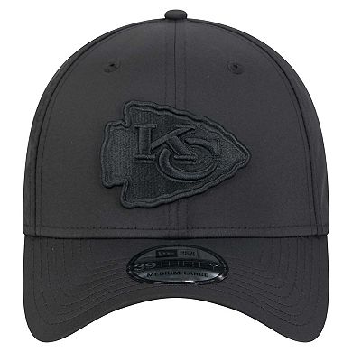 Men's New Era Black Kansas City Chiefs Hydro 39THIRTY Flex Hat