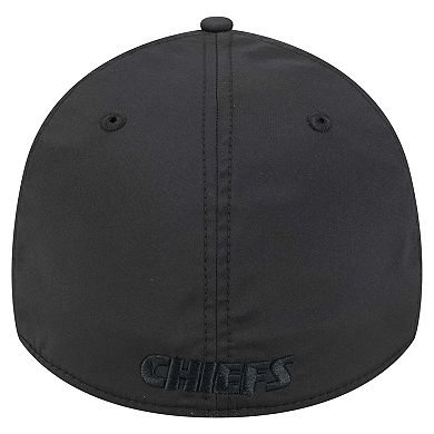 Men's New Era Black Kansas City Chiefs Hydro 39THIRTY Flex Hat