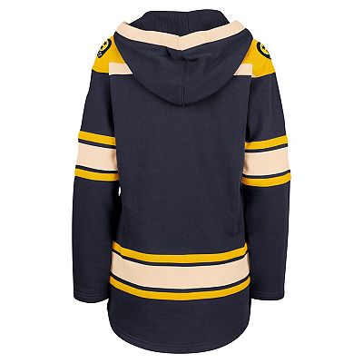 Women s 47 Navy Nashville Predators Superior Lacer Pullover Hoodie