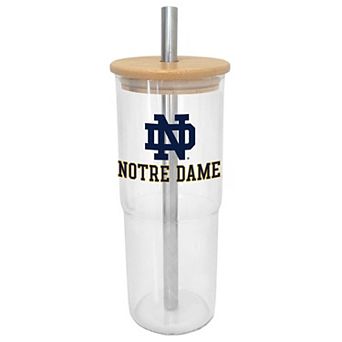 Notre Dame Fighting Irish 24oz. Glass Tumbler