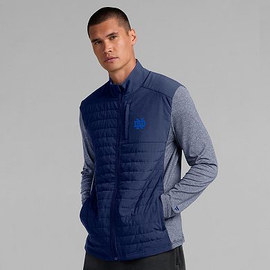 Men's Fanatics Navy Notre Dame Fighting Irish Tonal Primary Logo Full-Zip Jacket