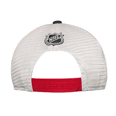 Youth Black New Jersey Devils Slouch Trucker Adjustable Hat
