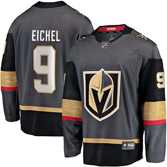 Men's Fanatics Jack Eichel Gray Vegas Golden Knights Breakaway Jersey