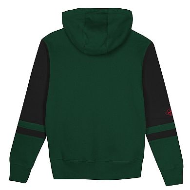 Preschool Green Minnesota Wild Face Off Full-Zip Hoodie