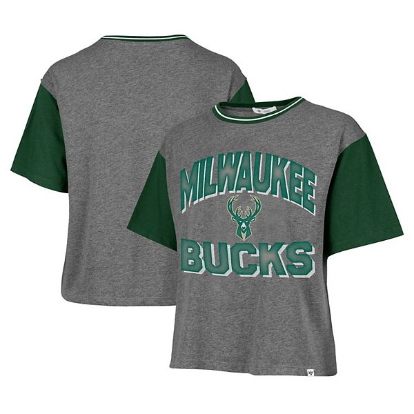 Women's '47 Gray Milwaukee Bucks Rise Clubhouse Ziggy Color