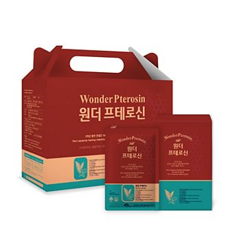 Wonder Pterosin Pterosin & Ginger Liquid Tea For Healthy Brain And Bones, 70ml (30 Pouches)