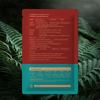 Wonder Pterosin Pterosin & Ginger Liquid Tea For Healthy Brain And Bones, 70ml (30 Pouches)