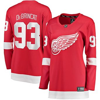 Women's Fanatics Alex DeBrincat Red Detroit Red Wings Home Premier Breakaway Player Jersey