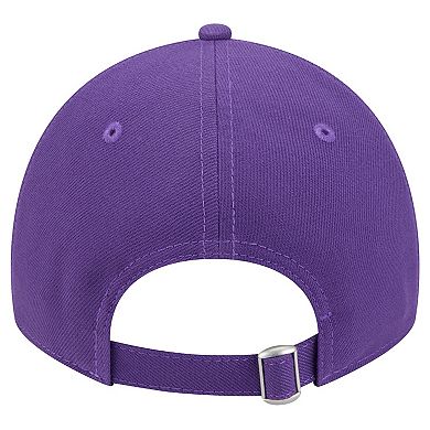 Unisex New Era Purple Los Angeles Sparks Core Logo 9TWENTY Adjustable Hat