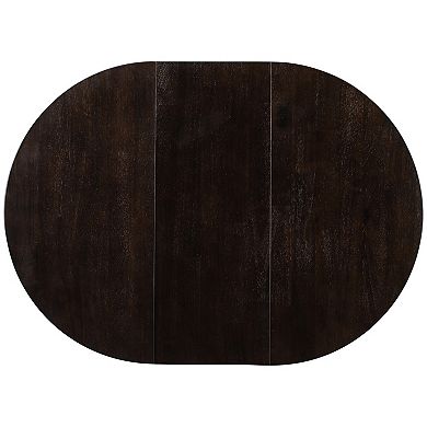 Merax Round Extendable Dining Table
