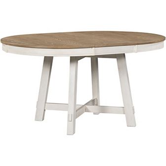 Merax Round Extendable Dining Table