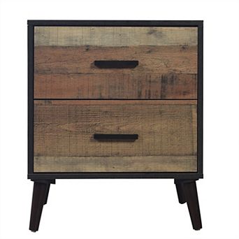 Elegance Nightstand In Natural Oak