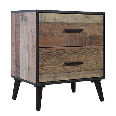 Elegance Nightstand In Natural Oak