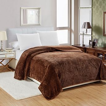 Micro Plush Popcorn Solid Blanket Ultra-Soft & Textured Comfort