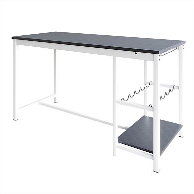 Contemporary 3 Pcs Metal Dining Set