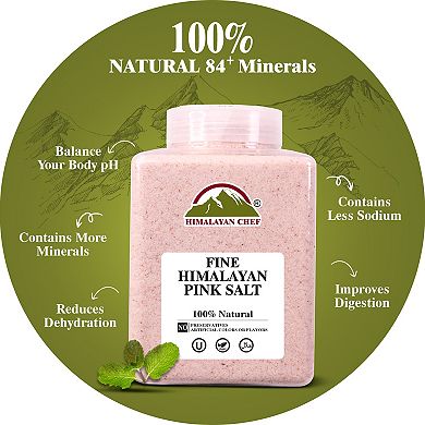 Himalayan Chef Pink Salt Fine -5lbs