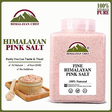 Himalayan Chef Pink Salt Fine -5lbs