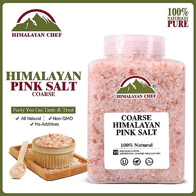 Himalayan Chef Pink Salt Coarse - 5lbs