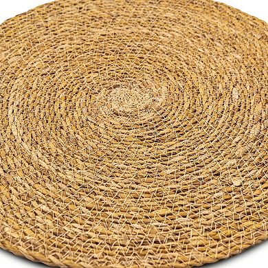 Plain Round Seagrass Multipurpose Placemat (Set of 6)