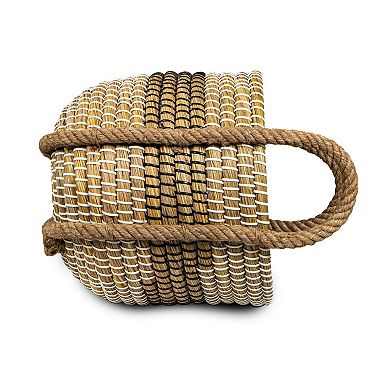 Kans Grass Double Tone Basket (Set of 2)