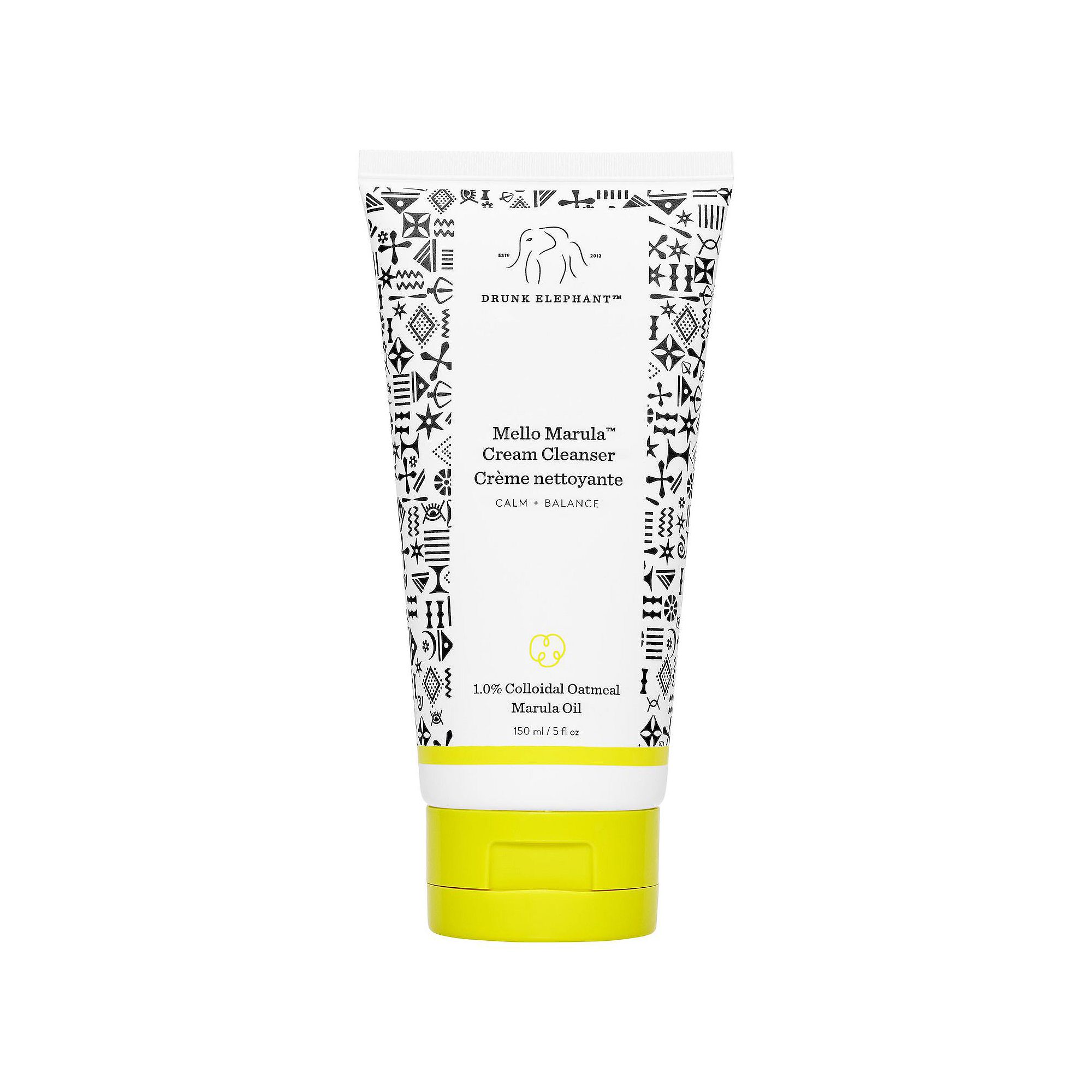 Drunk Elephant Mello Marula Cream Cleanser with 1.0% Colloidal Oatmeal, Siz