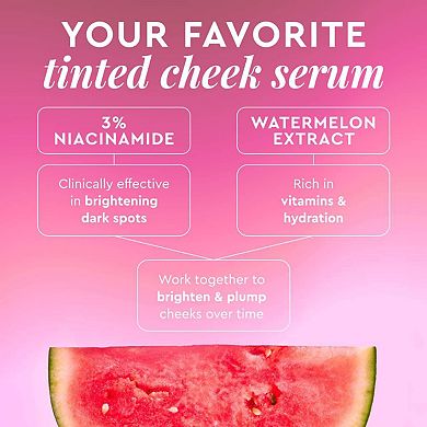 Watermelon Glow Niacinamide Dewy Flush - Brightening Serum Blush