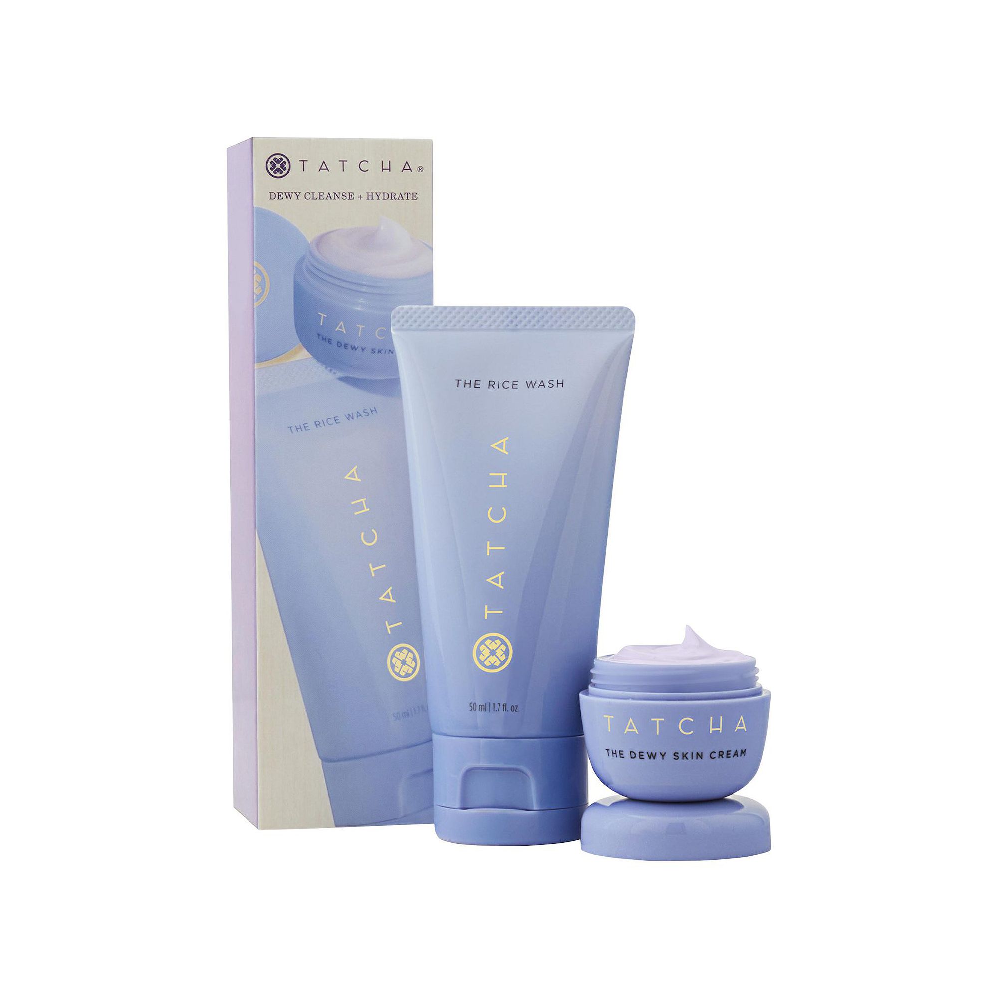 Tatcha Dewy Cleanse + Hydrate Duo, Size: 3.8 FL Oz, None